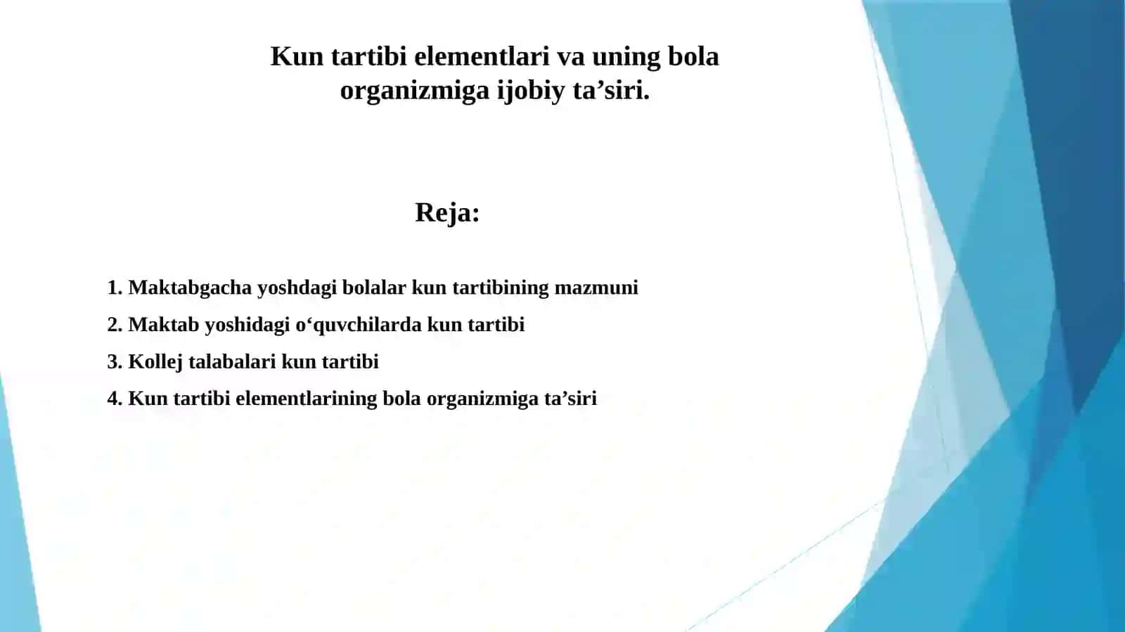 Yosh fiziologiyasi va gigiyena 2
