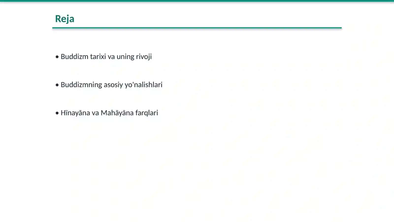 Buddizmning mazhablar 2