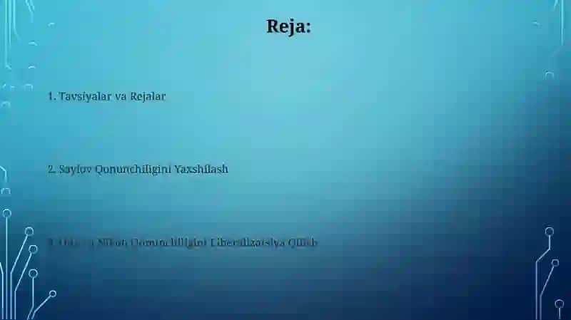 Saylov qonunchiligini yanada takomillashtirish 2