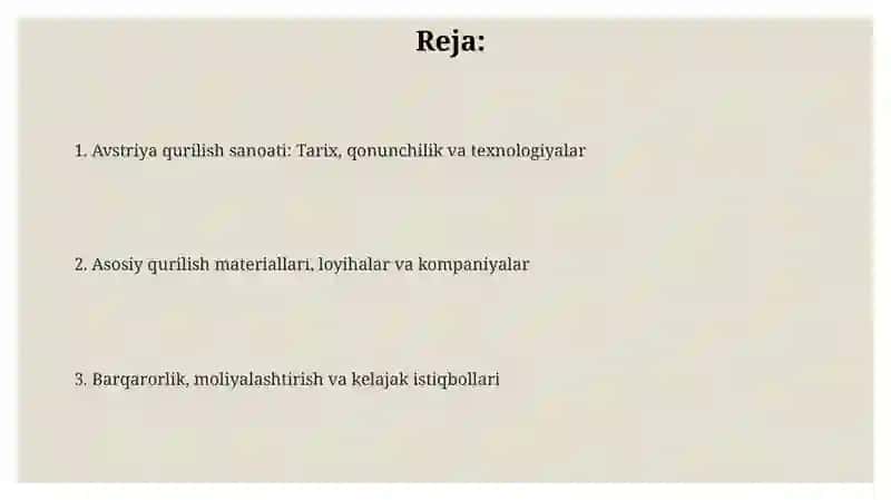 Avstriya qurilish sanoati 2