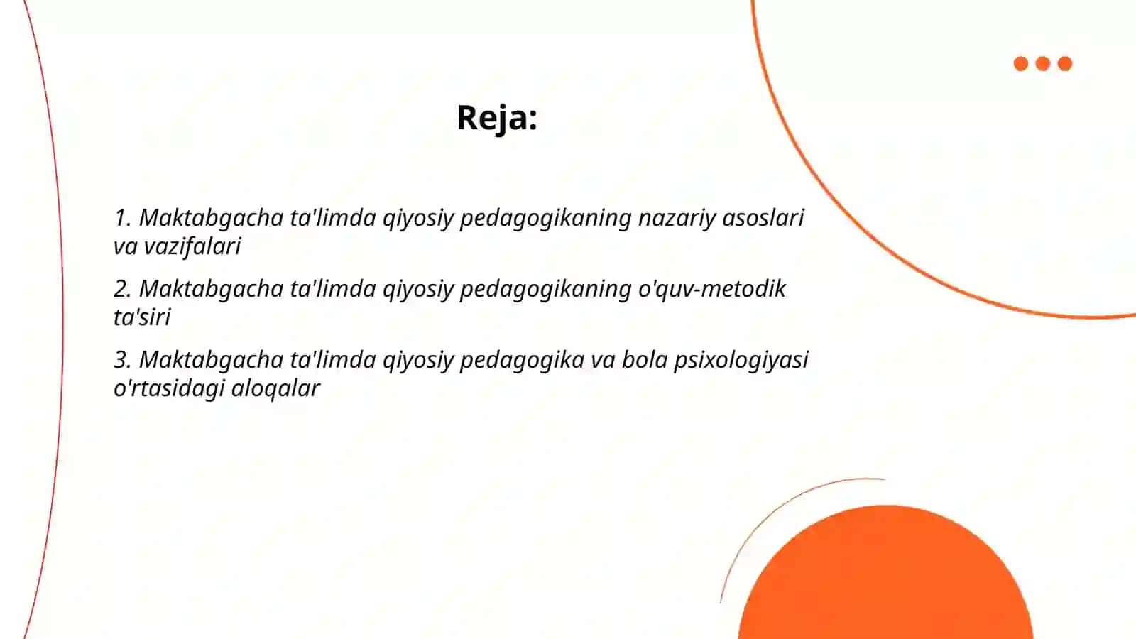 Maktabgacha ta'limda qiyosiy pedagogika fanining o'rni va ahamiyati 2