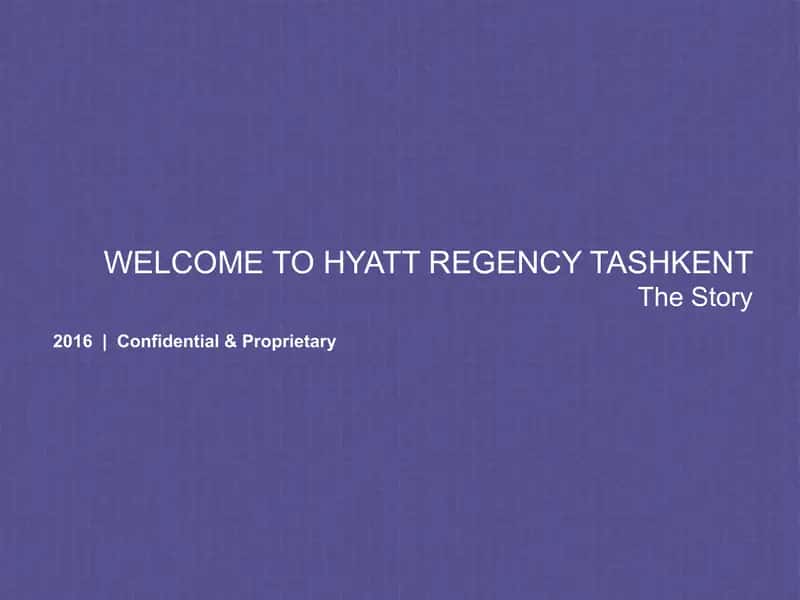 Hyatt Regency Tashkent 2