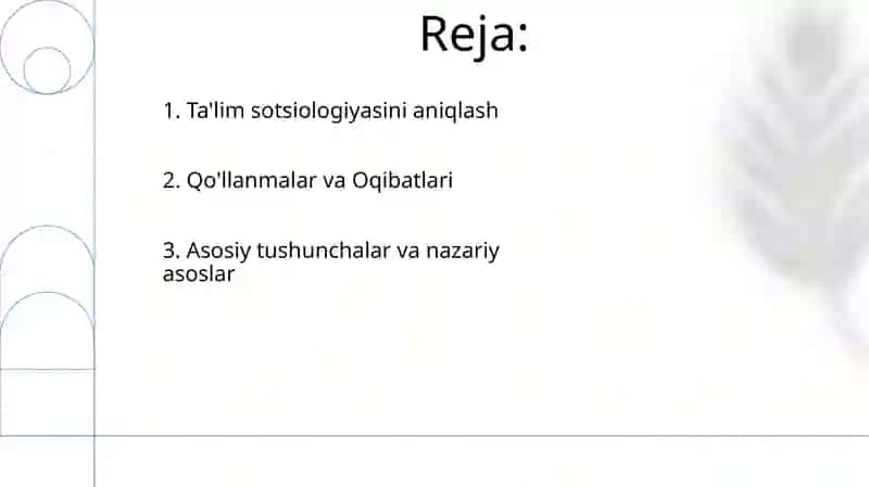Fan va taʼlim sotsiologiyasi strukturasi va vazifalari 2