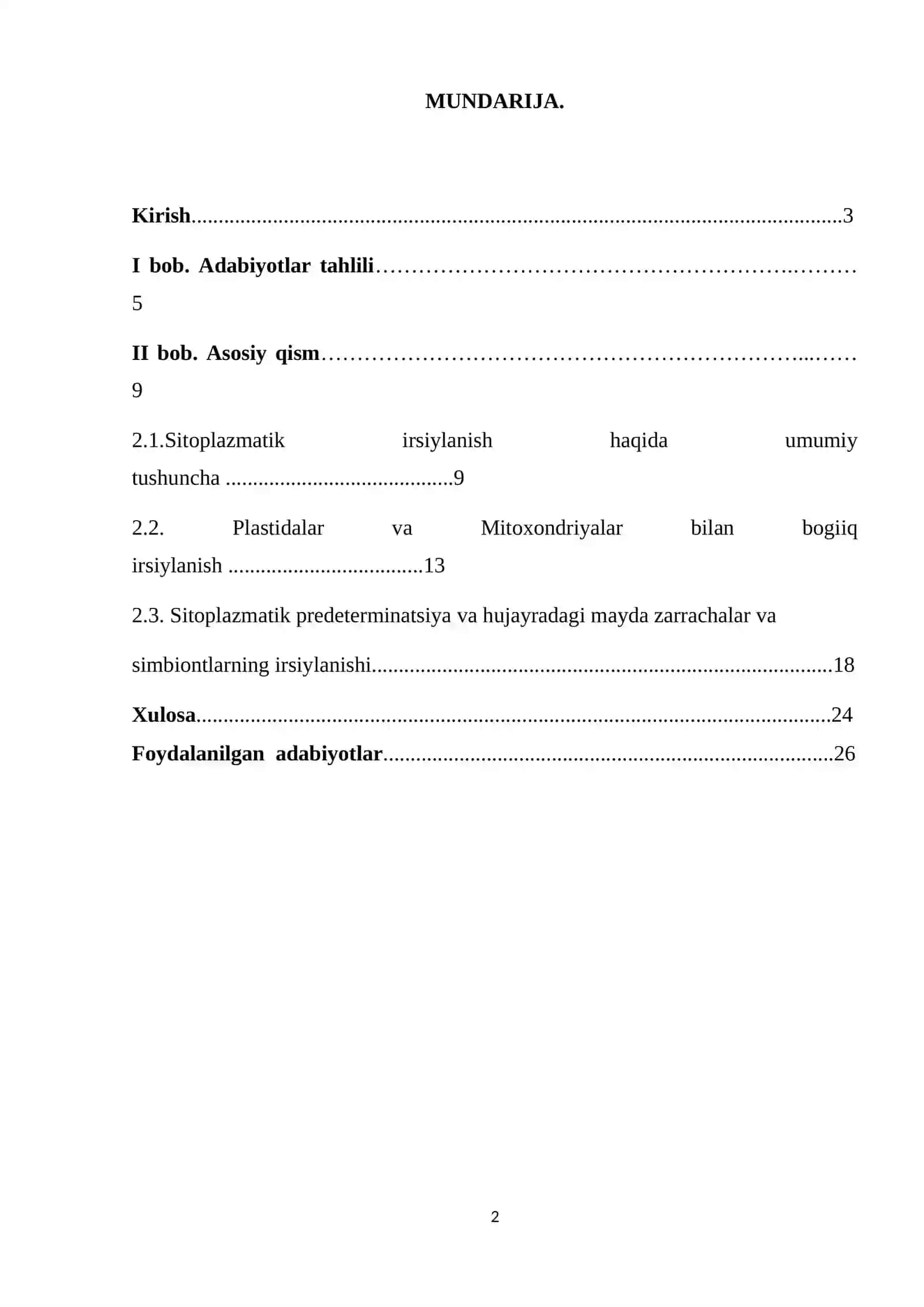 GENETIKA VA GENOMIKA ASOSLARI 2
