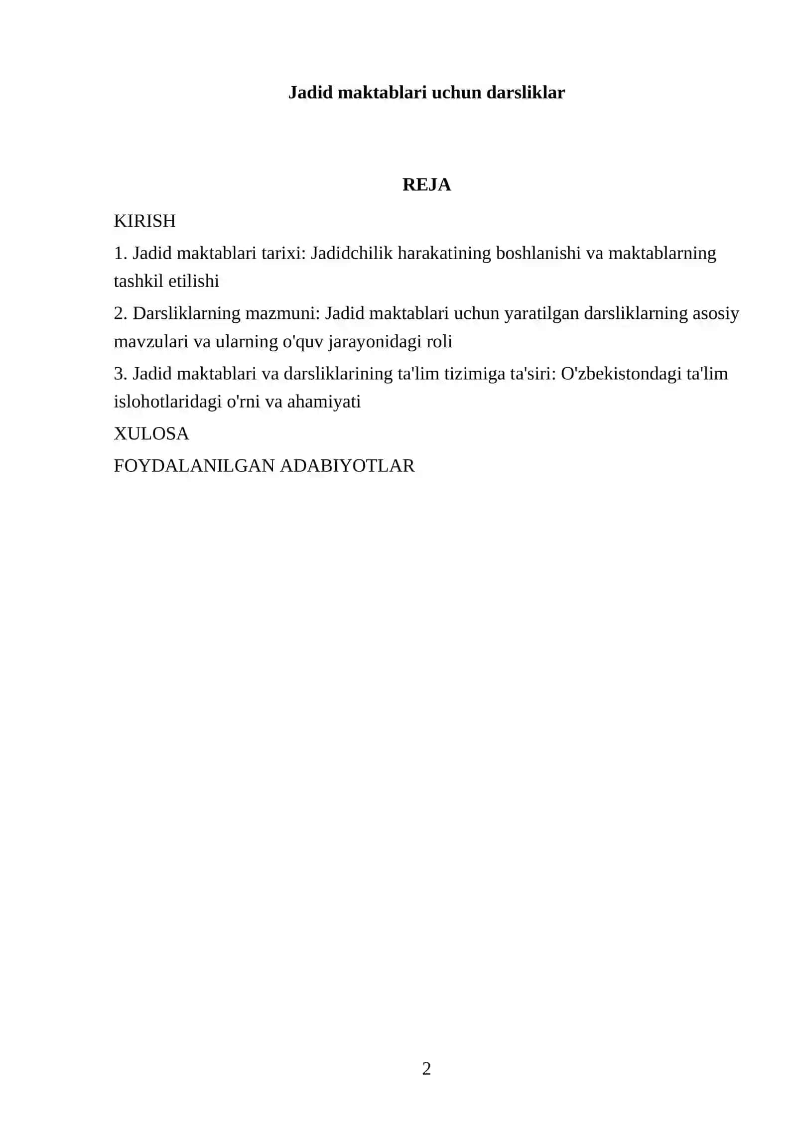 Jadid maktablari uchun darsliklar 2
