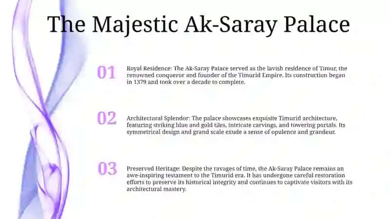 Ak-Saray Palace 2