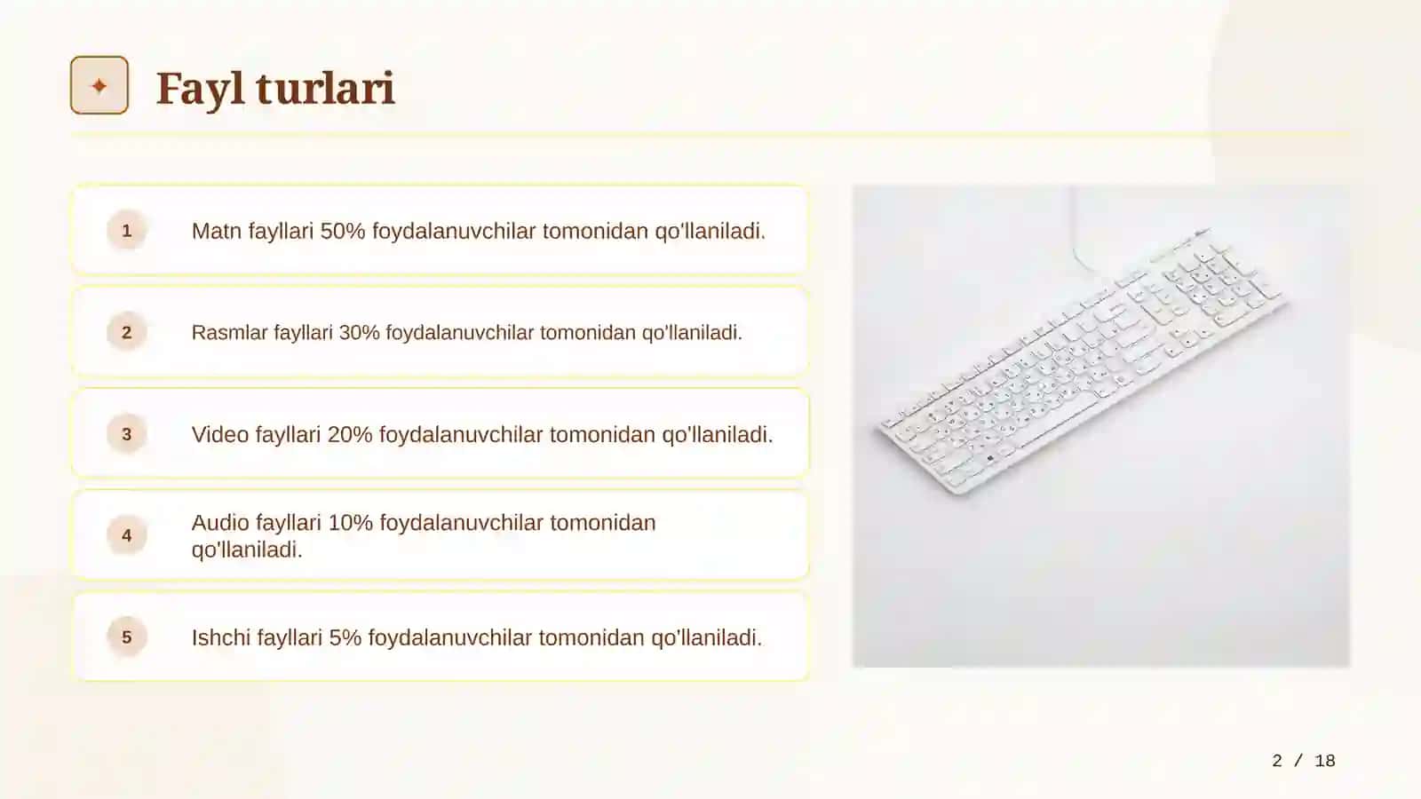 Fayl va papkalar bilan ishlashga kirish 2