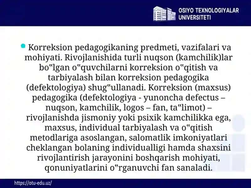 KORREKSION PEDAGOGIKAASOSLARI 2