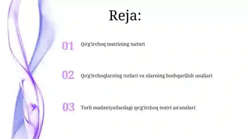 Qo'g'irchoq teatr turlari 2