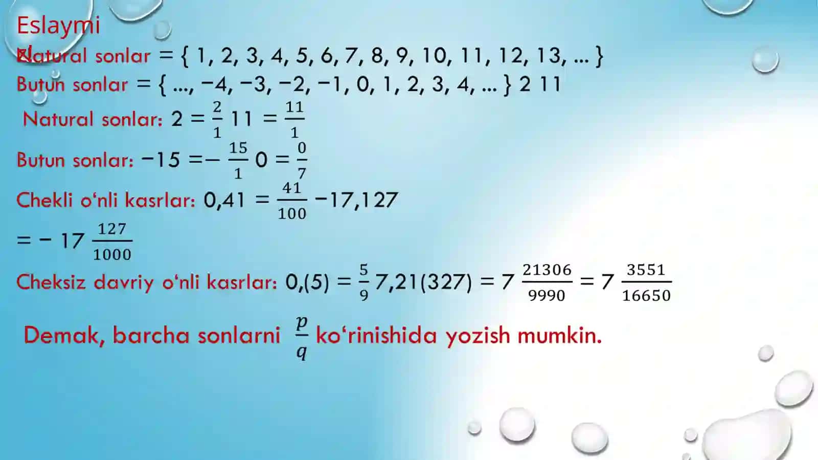 RATSIONAL SON HAQIDA TUSHUNCHA 2