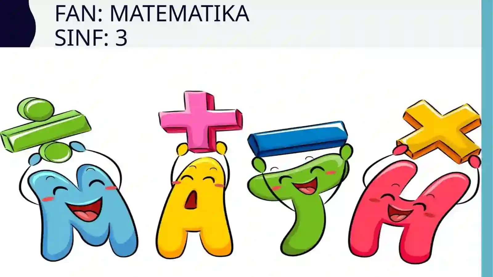 3-sinf Matematika fanidan Fazoviy figura - piramida dars taqdimoti 2