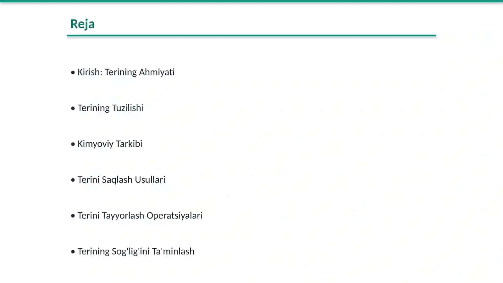 Terining Tuzilishi va Kimyoviy Tarkibi 2
