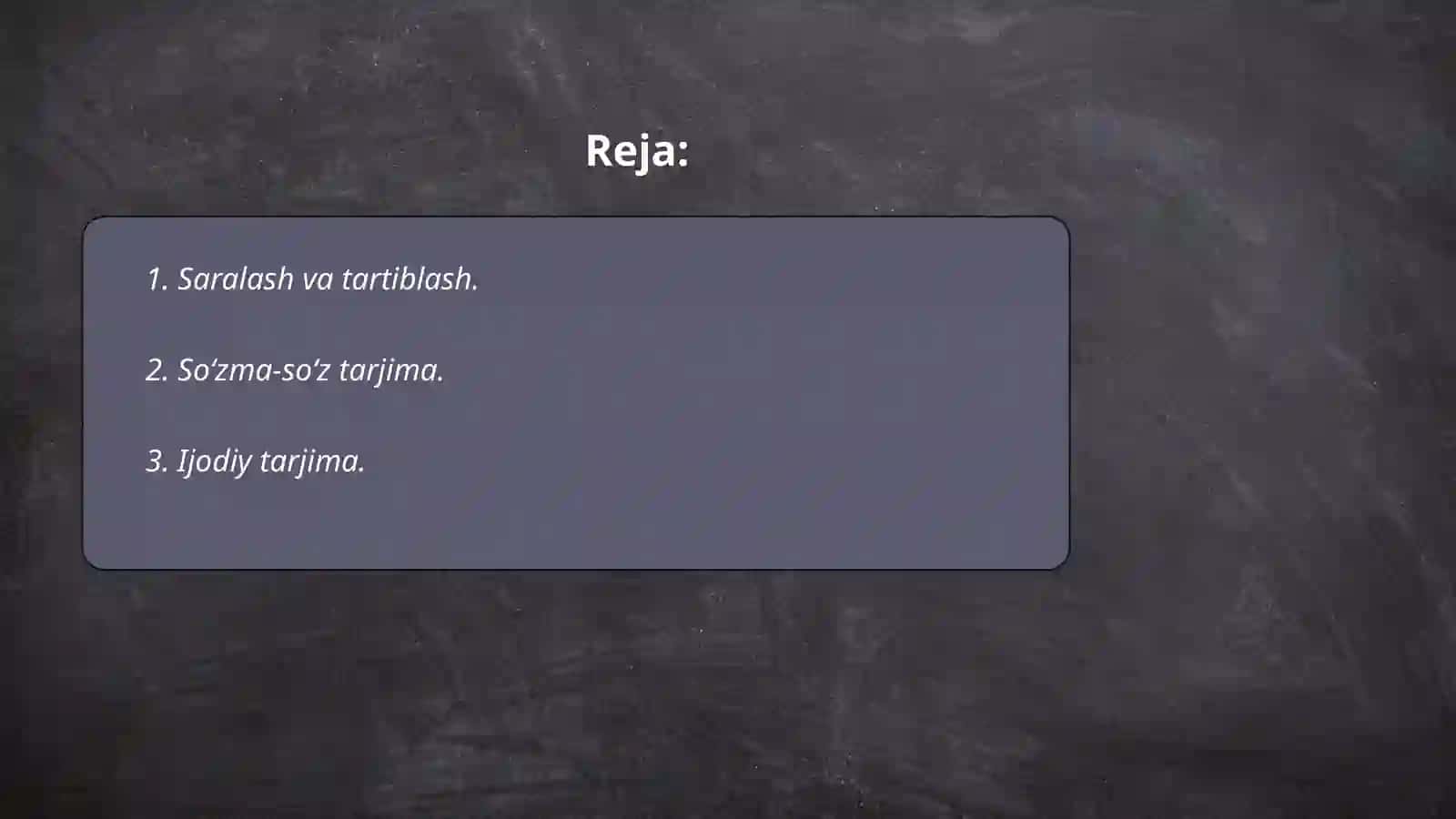 Sarlavhalar tarjimasi 2