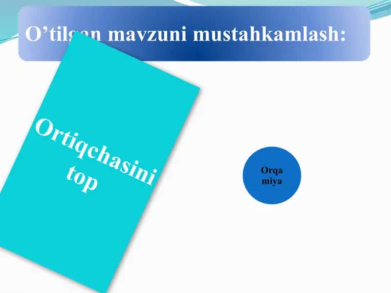 Bosh miya tuzilishi va uning vazifalari 2