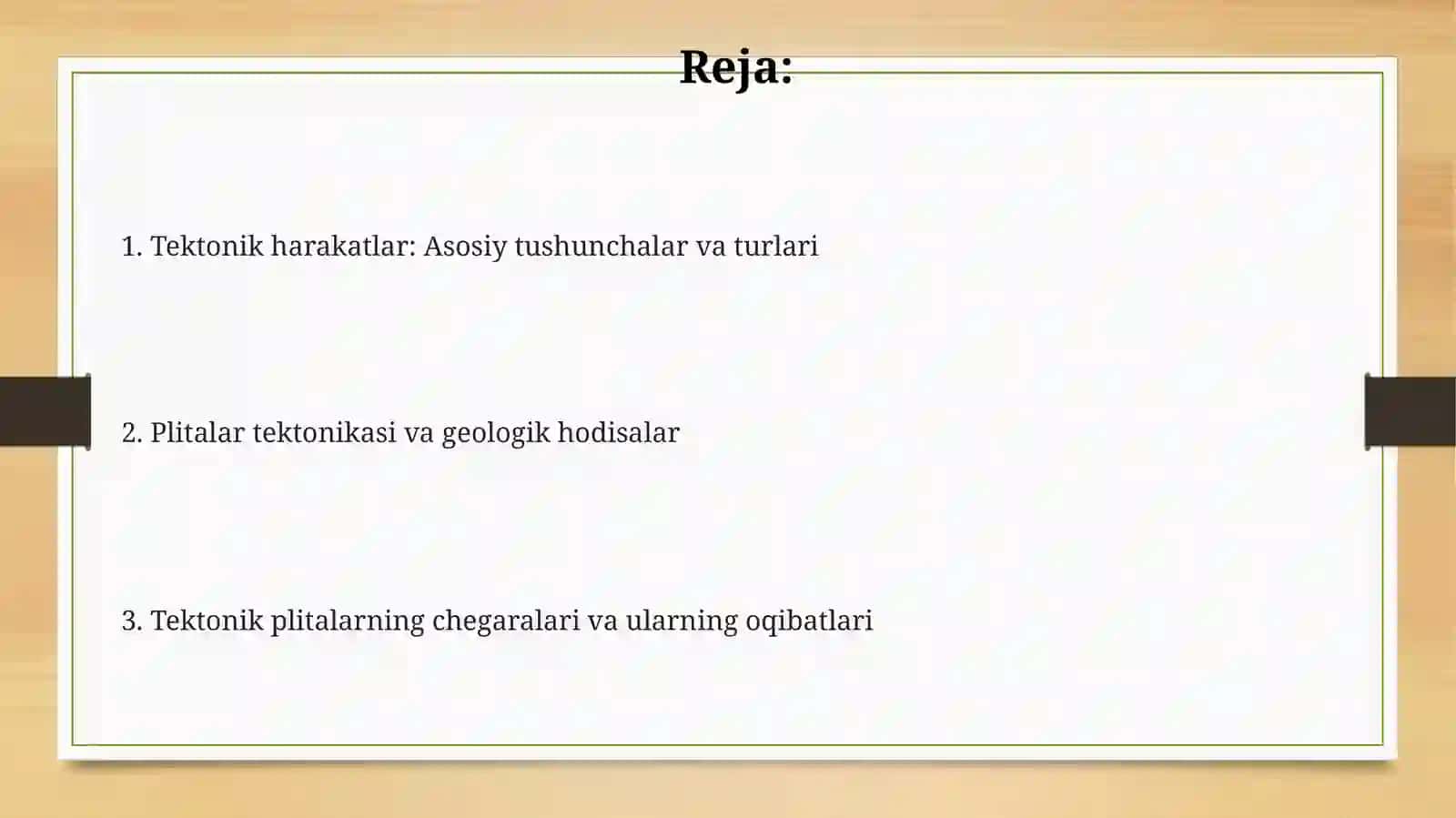 Tektonik harakatlar va ularning turlari 2
