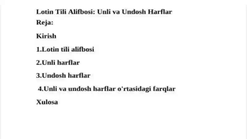 Lotin tili va tibbiyot terminalogiya fanidan mustaqil ish 2