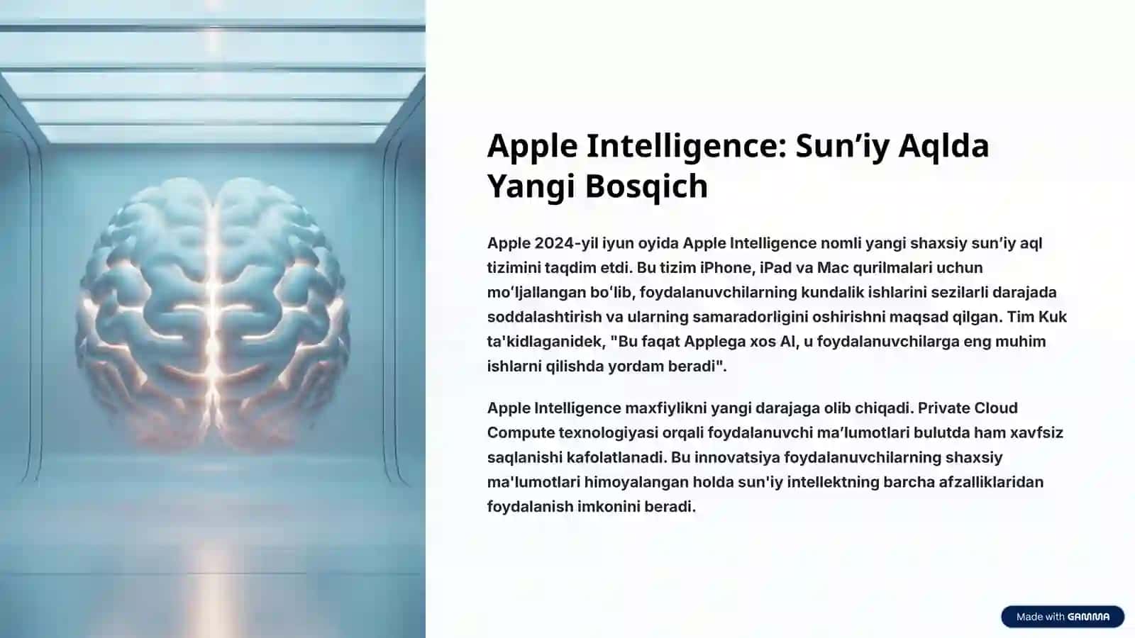 Apple va Texnologik Innovatsiyalar: Kelajakni Bugundan Qurish 2