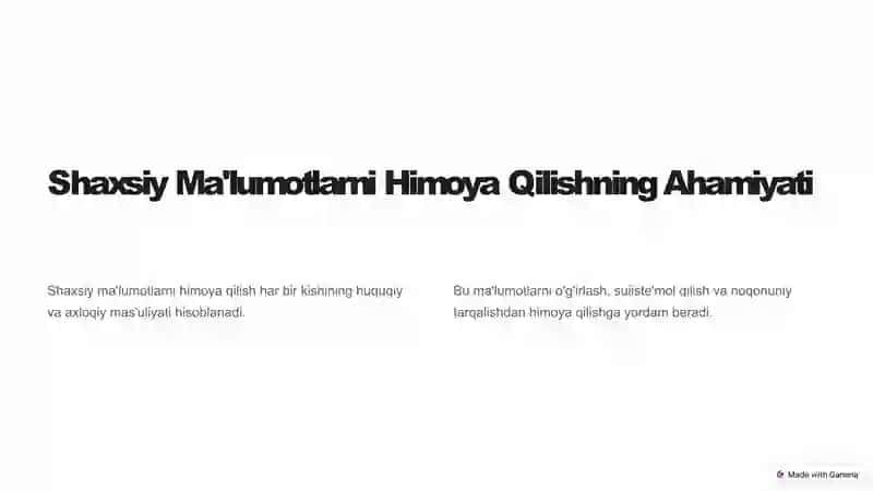 Ma'lumotlarni himoya qilish qonunlari 2