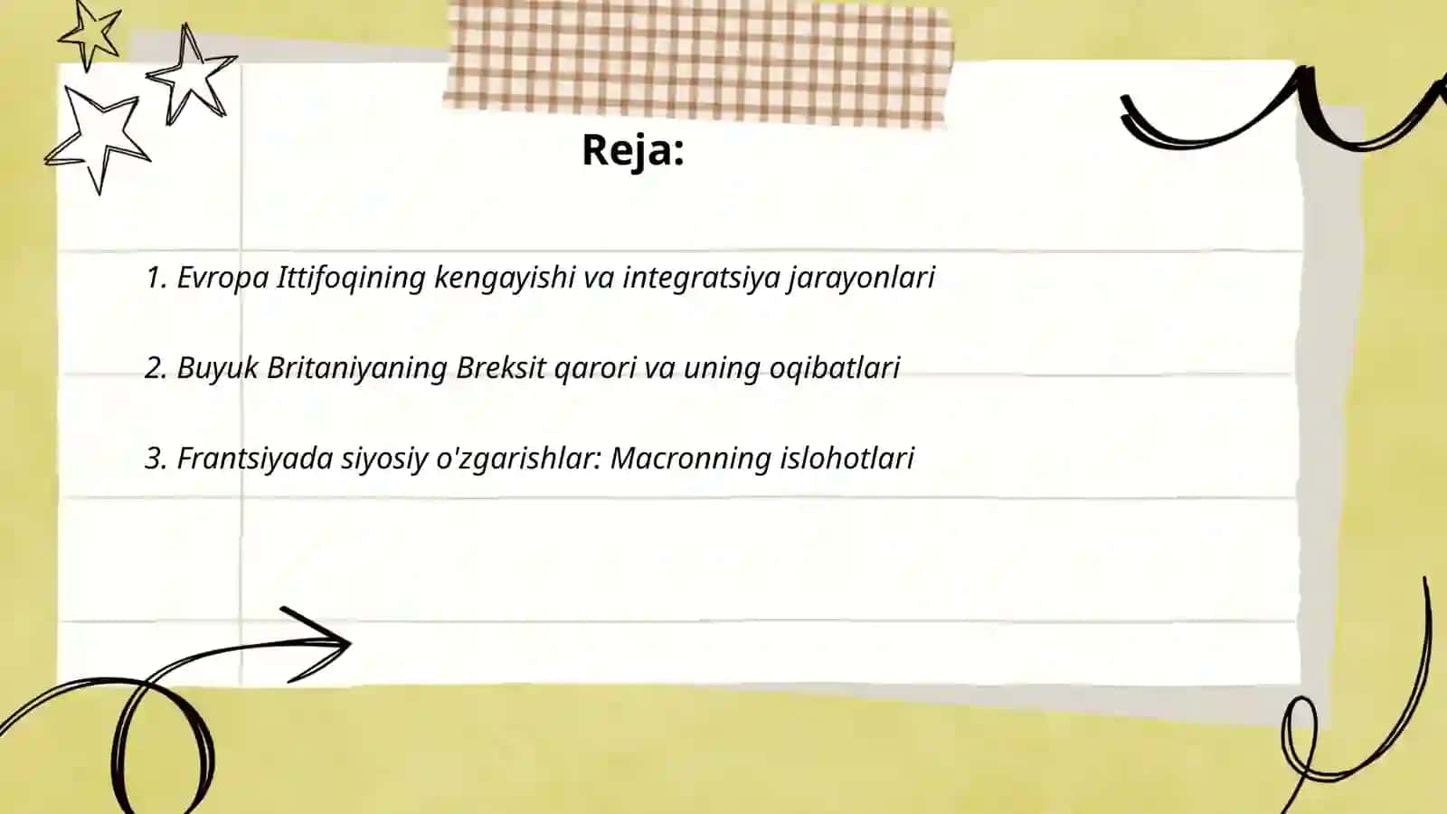 Yangi ming yillikda G'arbiy Yevropadagi siyosiy jarayonlar 2
