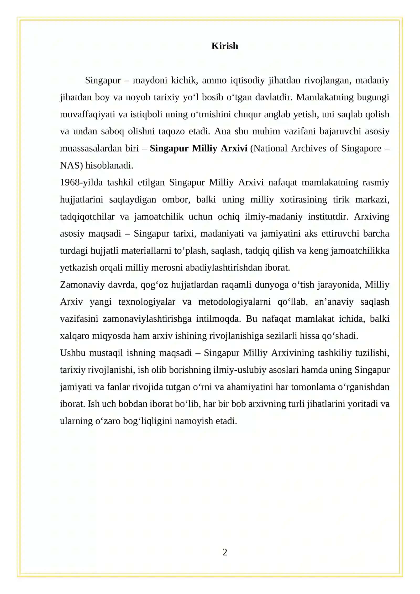Singapur milliy arxivi 2