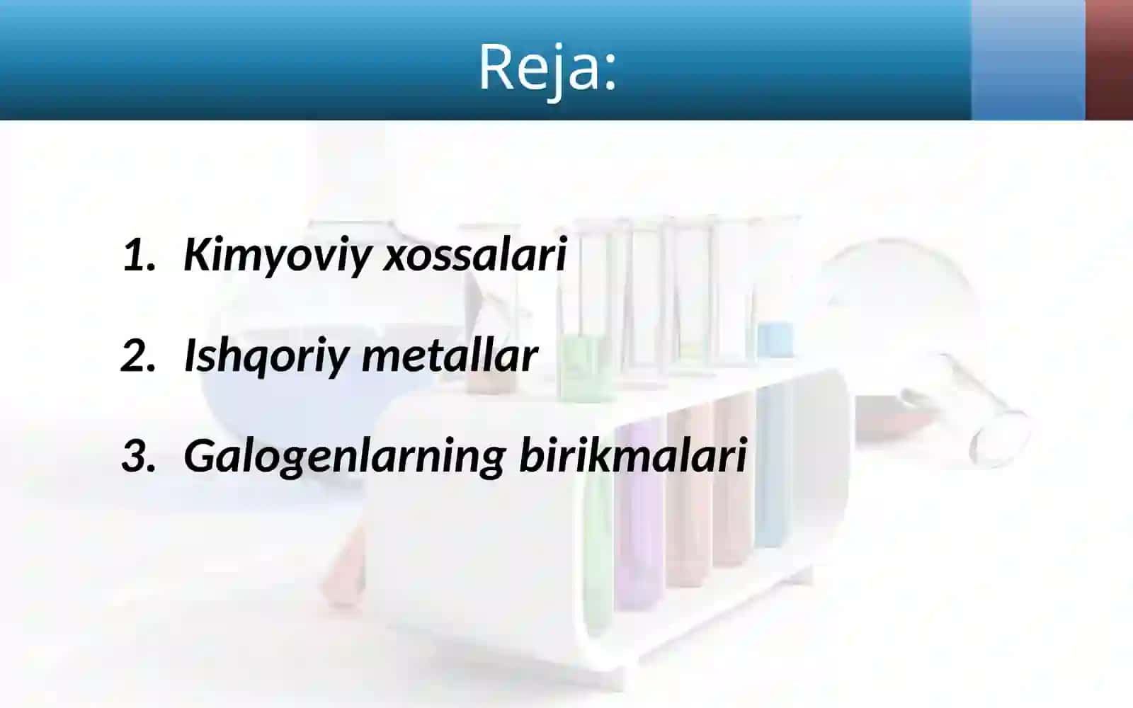 Kimyoviy elementlar 2