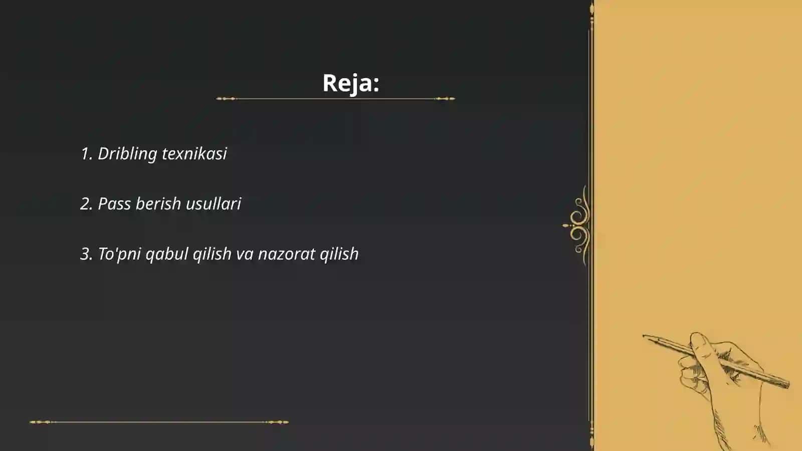 Boshlangich guruh futbolchilarining texnik tayyorgarlikni amalga oshirish 2