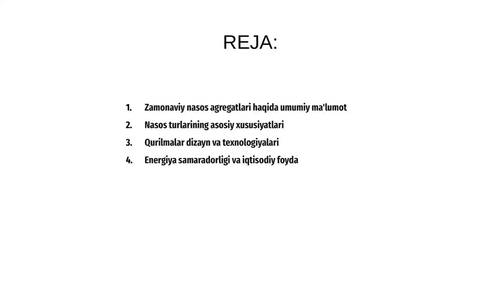Zamonaviy nasos agregatlari va qurilmalar 2