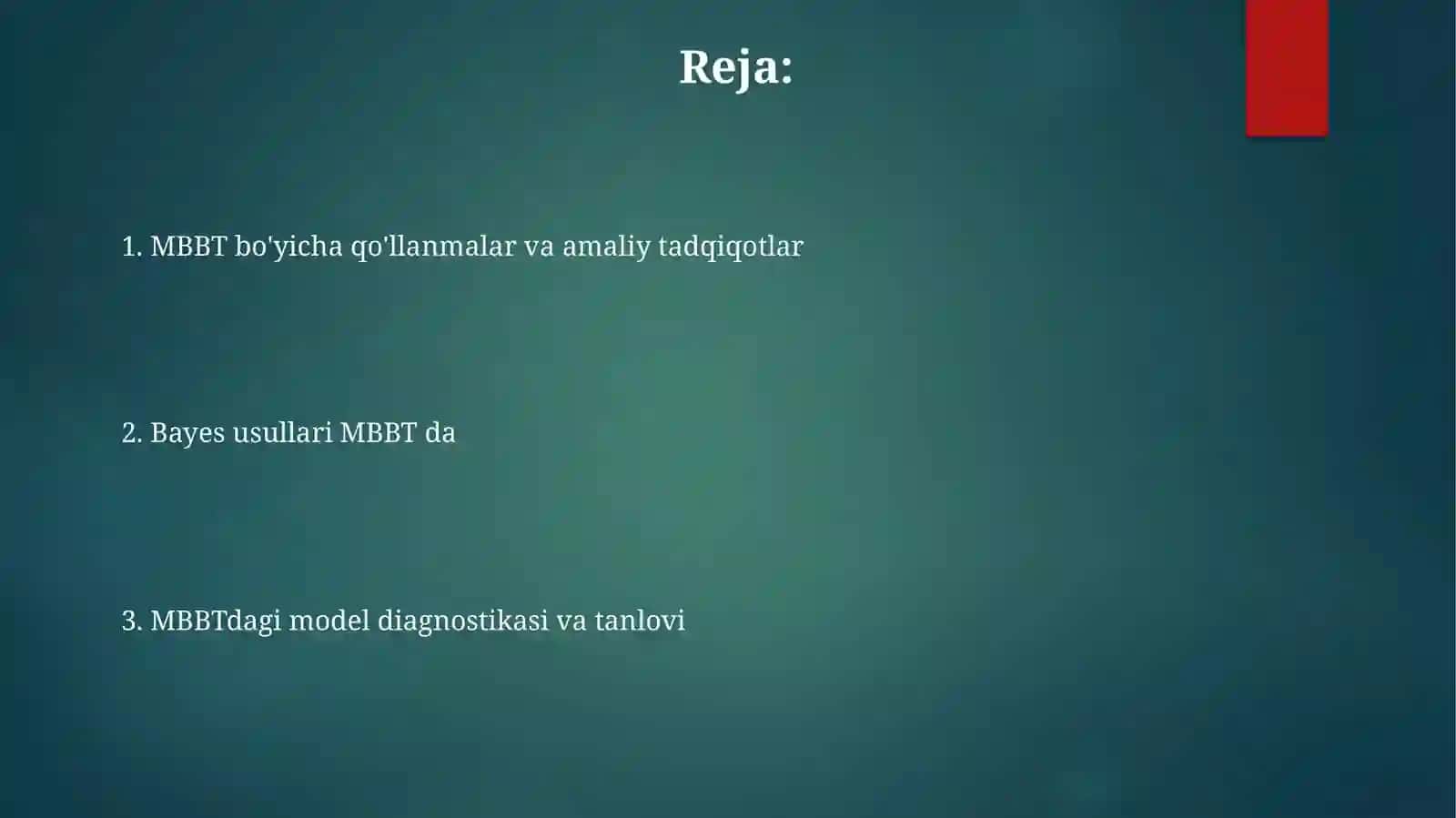 Zamonaviy MBBT statistikasi asosida umumiy tahlil 2