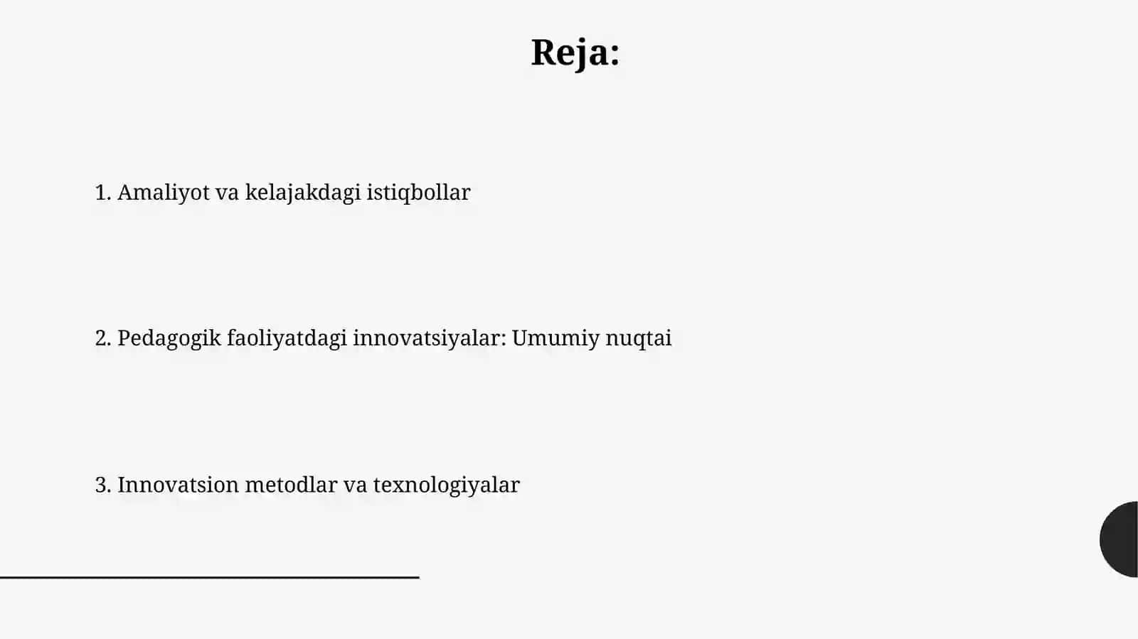 Pedagogik faoliyatda innovatsiyalar 2
