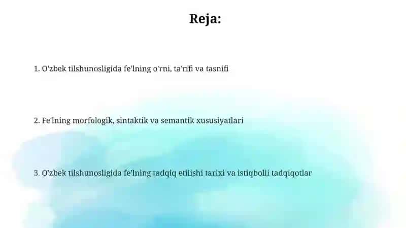 Kesim va uning oʻzbek tilshunosligidagi talqini 2