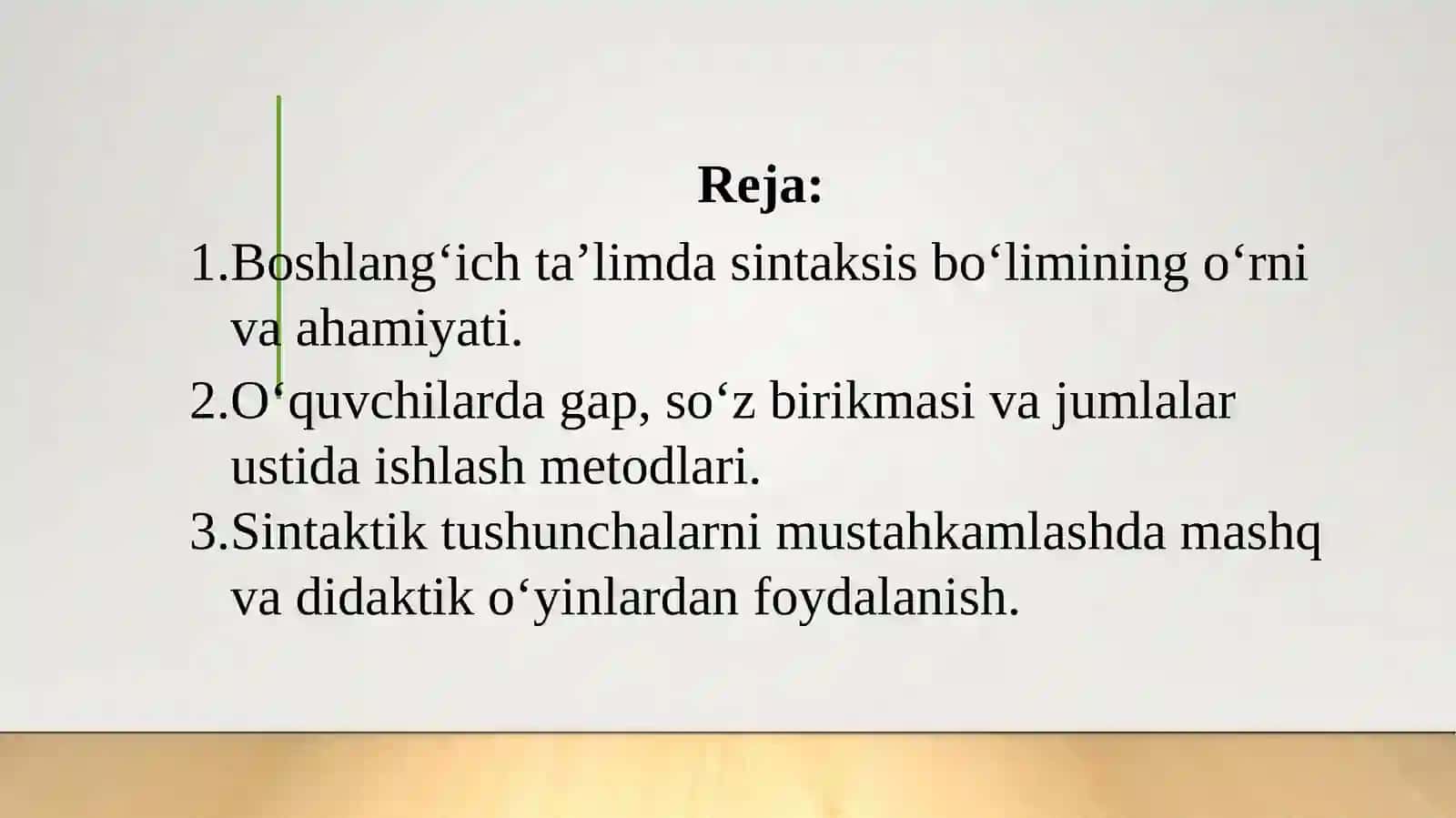 Boshlang‘ich sinflarda sintaktik tushunchalar ustida ishlash metodikasi 2