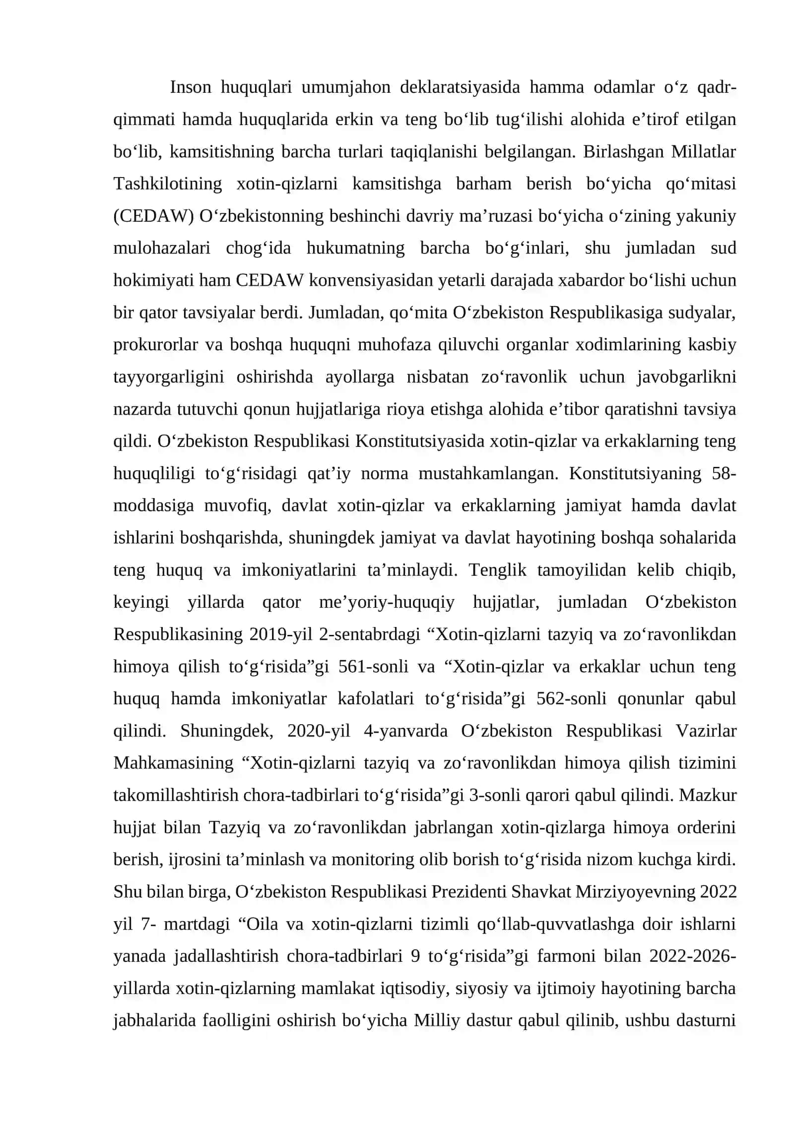 Gender tarbiyasi tenglik va barqarorlik omili sifatida 2
