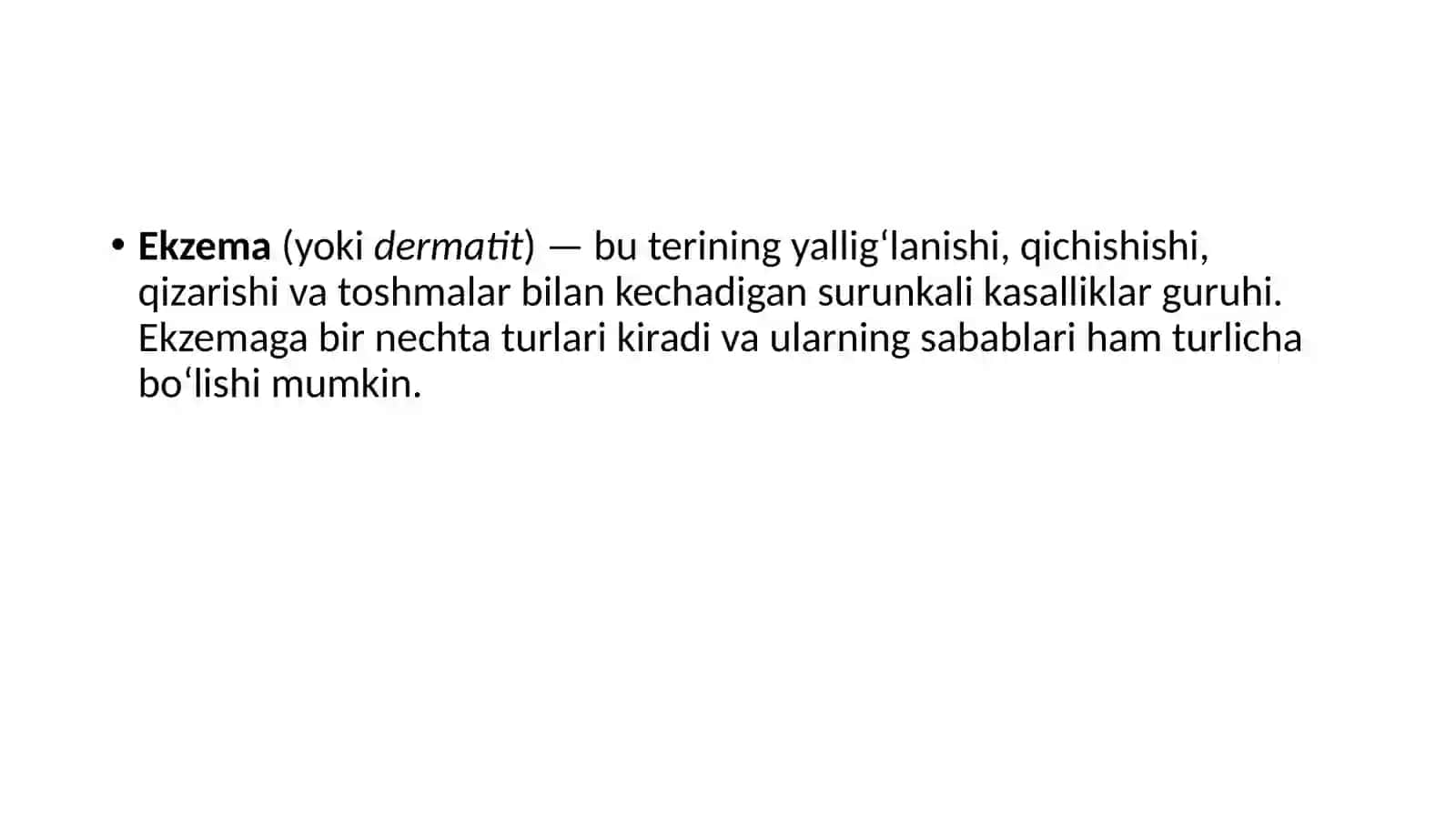 Tеrining allеrgik kasalliklarida 2