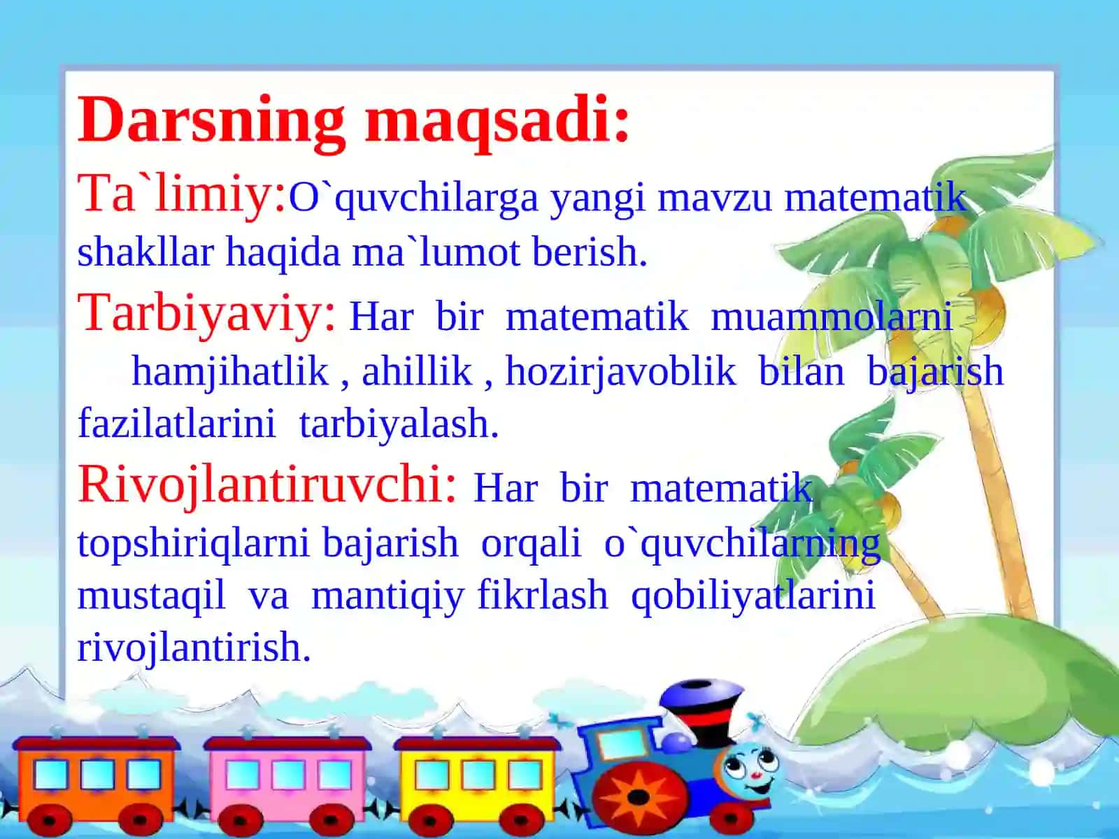 "Bo'linuvchi, bo'luvchi, bo'linma va qoldiqni chizmada ifodalash" 2