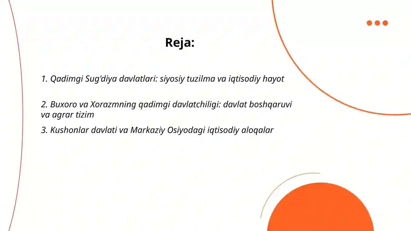 O'zbek davlatchiligi tarixi 2