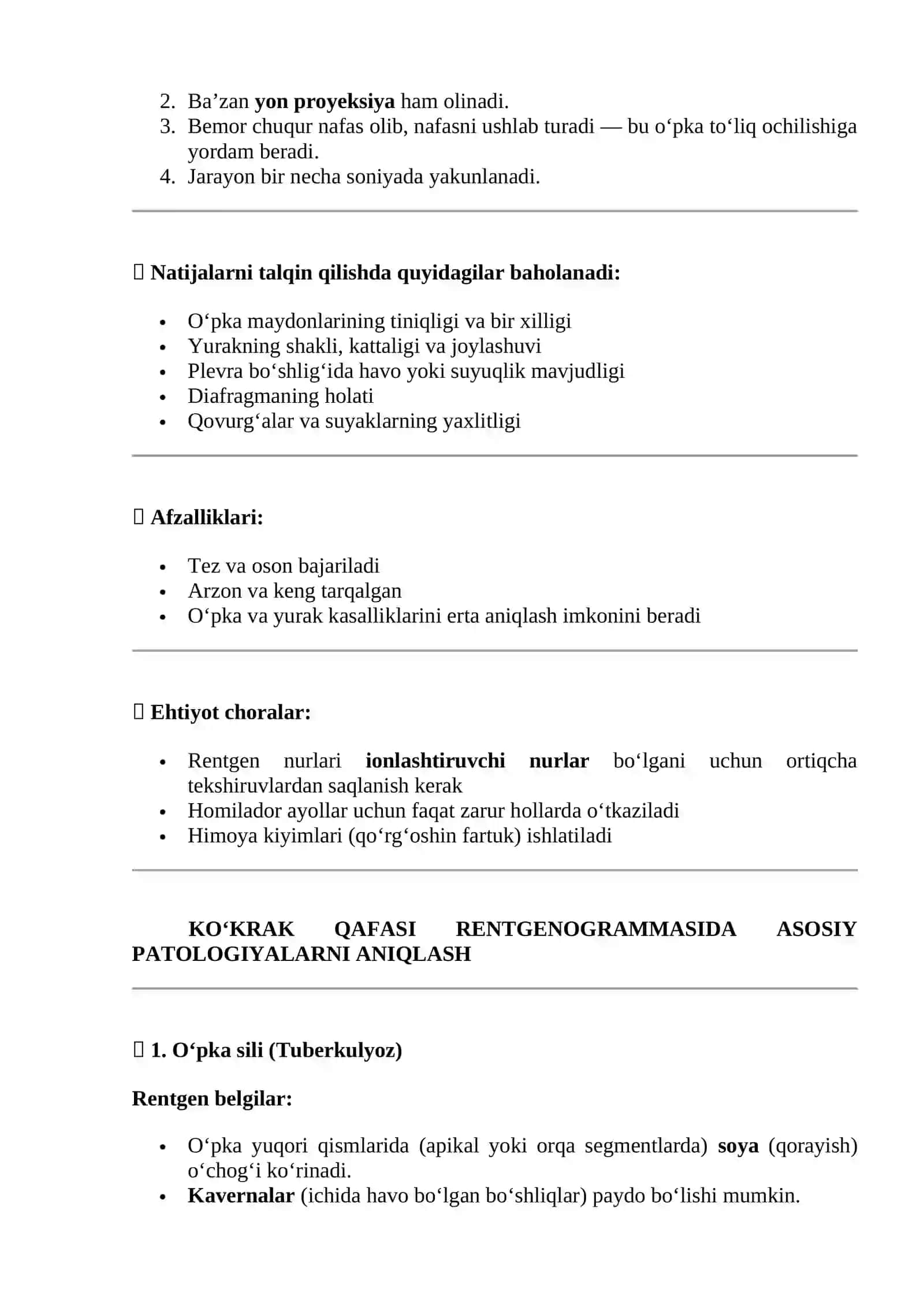 Ko‘krak qafasi rentgenogrammasi 2