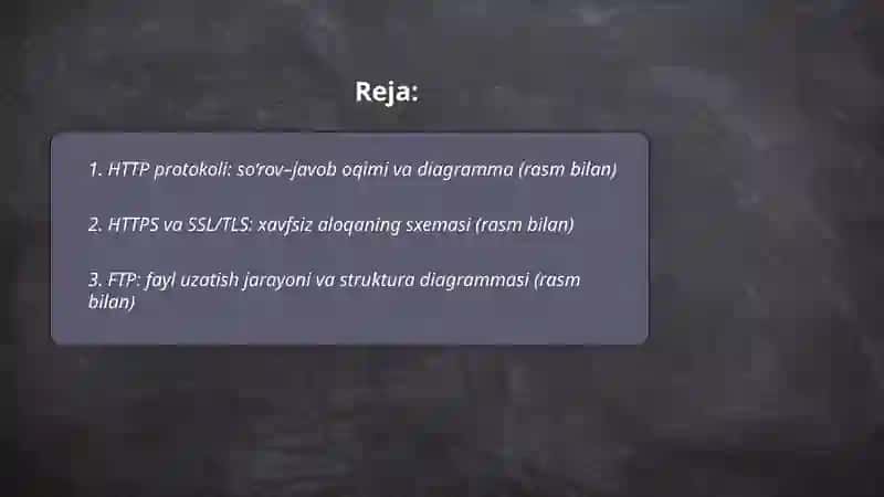 Internet protokoli 12 list bulsin rasmlari bilan 2