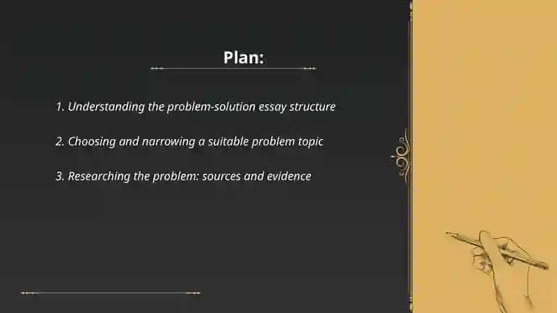 How to write a Problem Solution essay 2