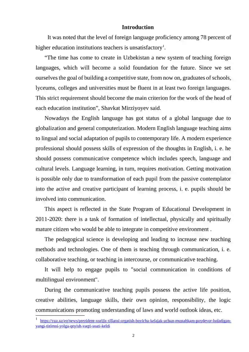 USE OF PROBLEM SITUATIONS AS A MEANS OF FORMING SOCIAL AND LINGUISTIC COMPETENCE 2