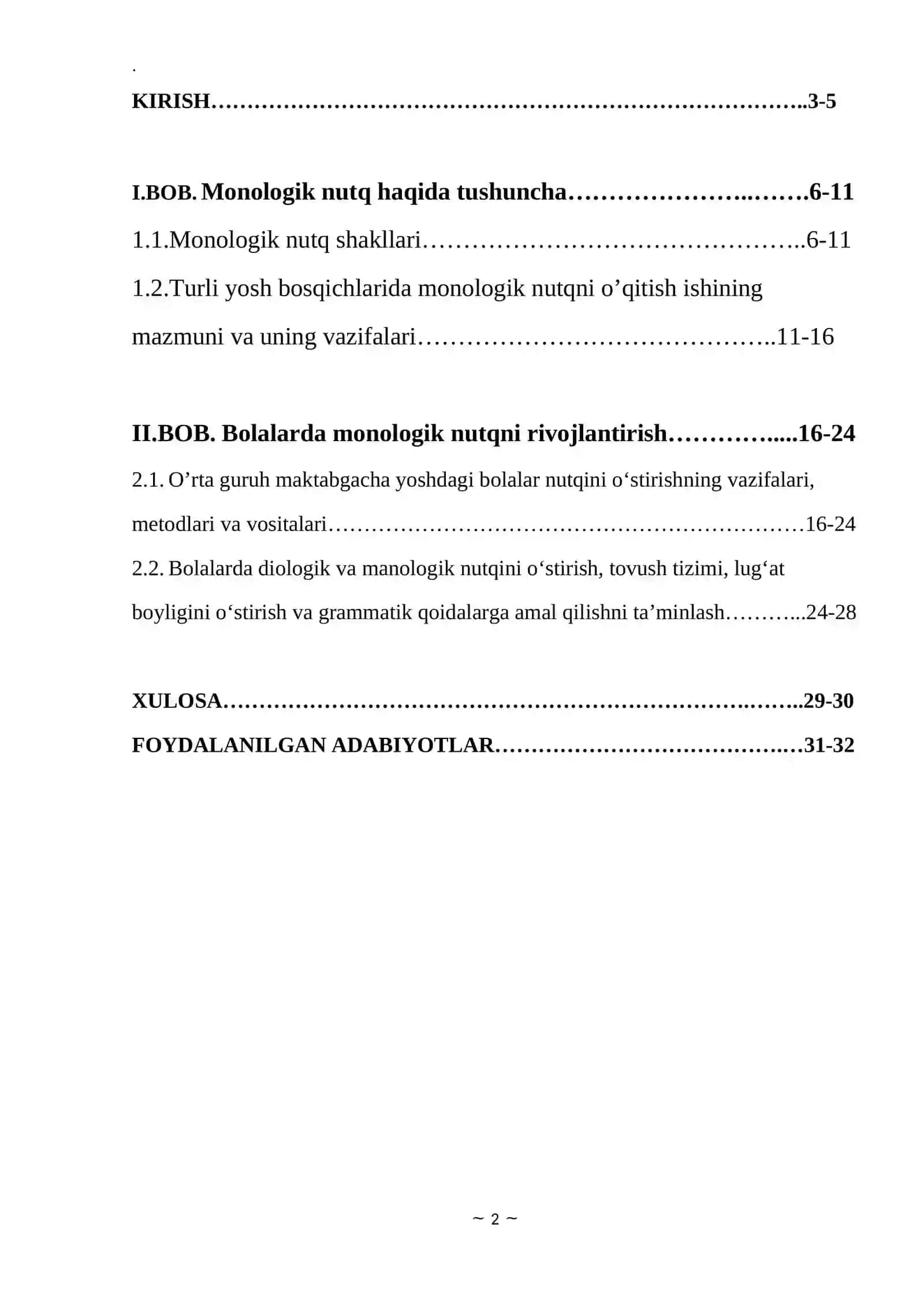 Bolalarda monologik nutqni rivojlantirish 2