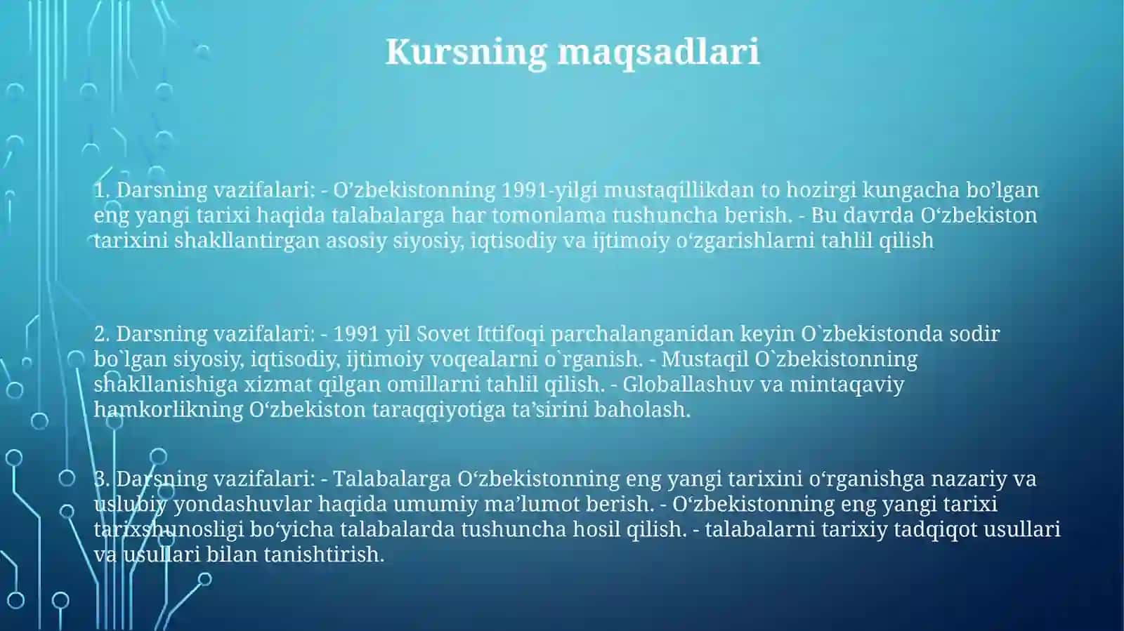 Ózbekistonning Eng Yangi Tarixi Fanining Predmeti Maqsad Va Vazifalari, Nazariy -MetodologikTamoyillari 2