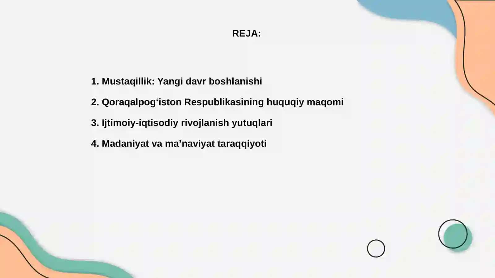Mustaqillik yillarida Qoraqalpog'iston Respublikasi 2