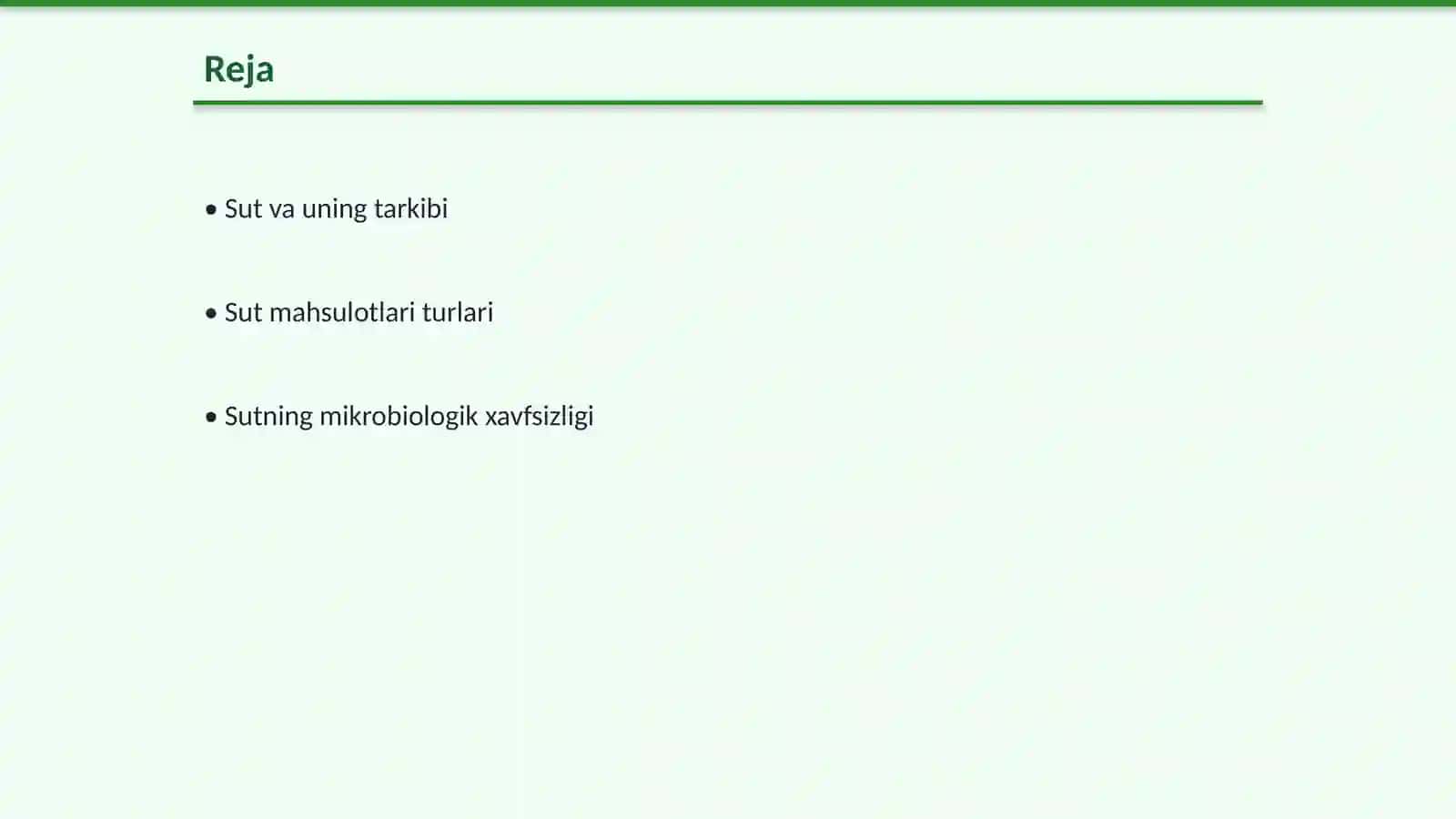 SUT VA SUT MAHSULOTLARI,TUXUM MIKRABIOLOGIYASI 2