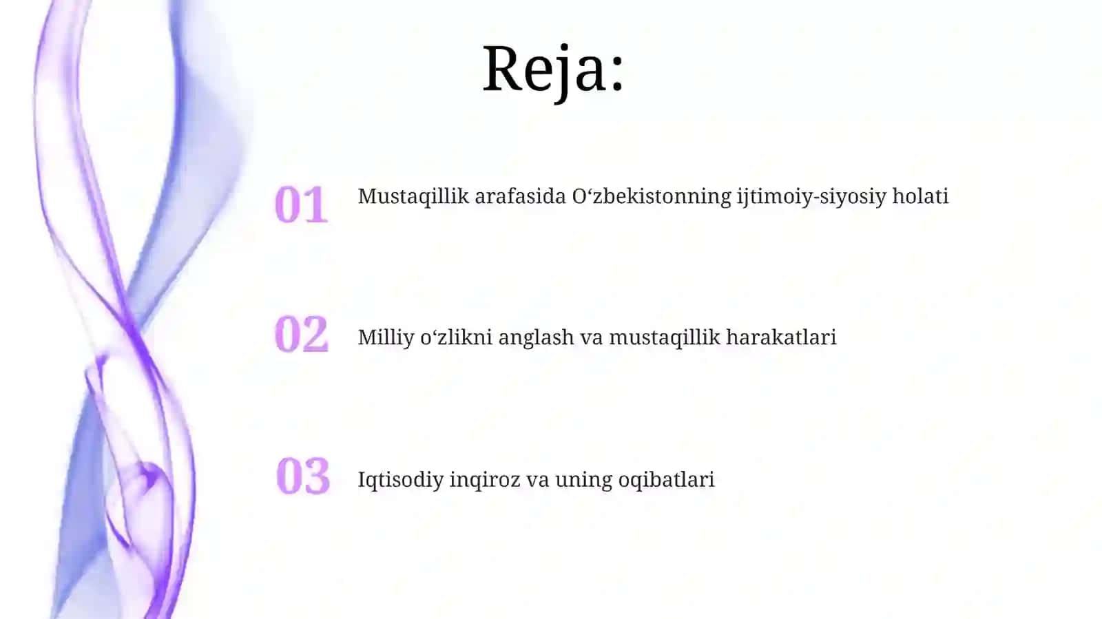 O'zbekiston mustaqillikka erishish arafasida 2