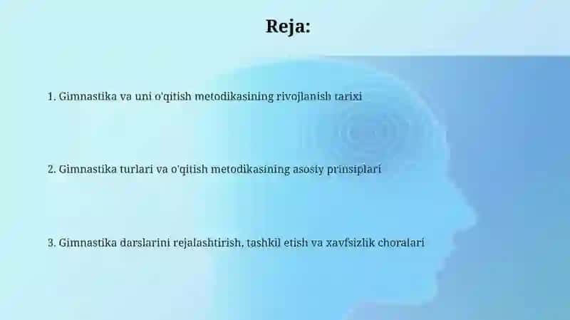 Gimnastika va uni o'qitish metodikasi 2