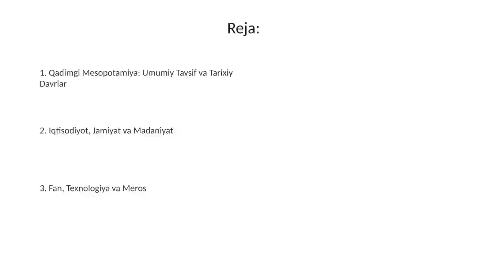 Qadimgi Mesopotamiya madaniyati 2