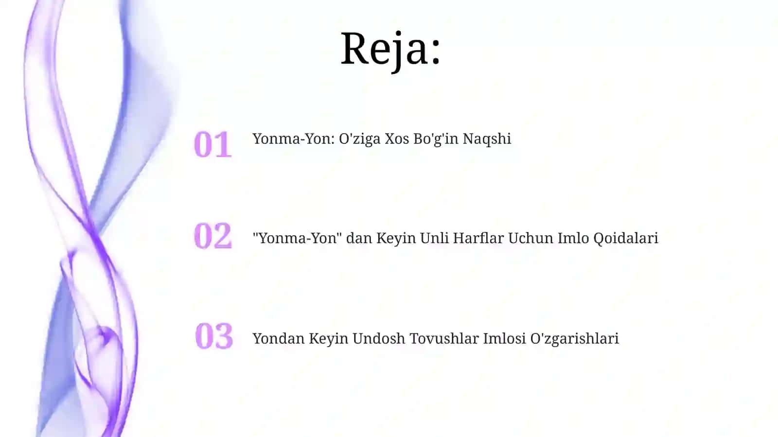 Yonma-Yon: O'ziga Xos Bo'g'in Naqshi 2