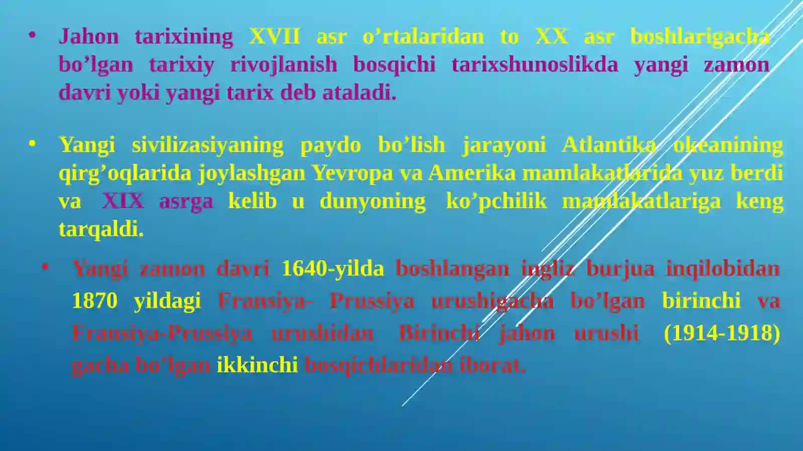 Yangi tarix tushunchasi 2