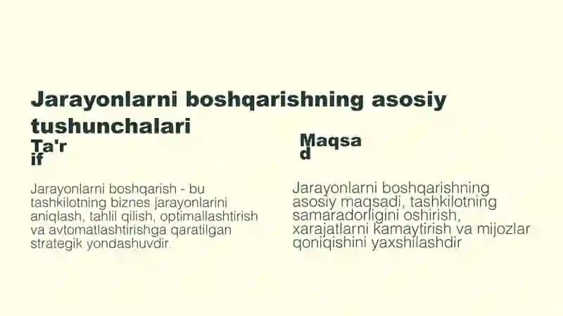 Jarayonlarni boshqarish tillari 2