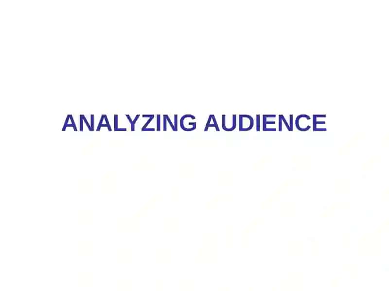 Presentation strategy 2